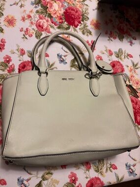 Nine West Mint Green Satchel Handbag